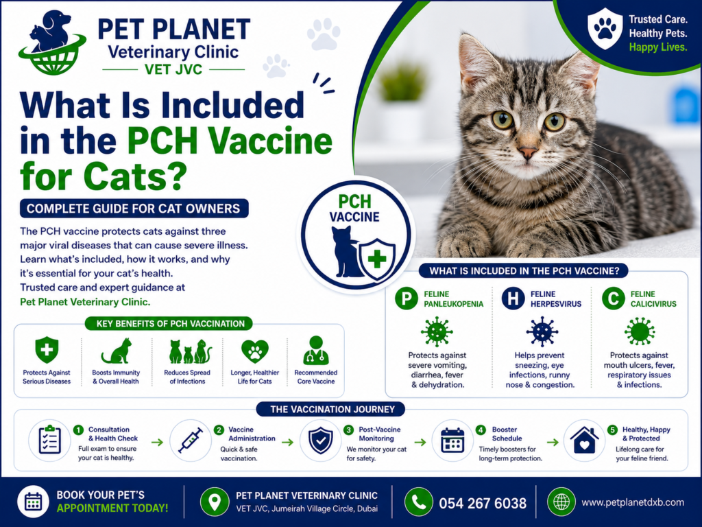 What Is Included in the PCH Vaccine for Cats