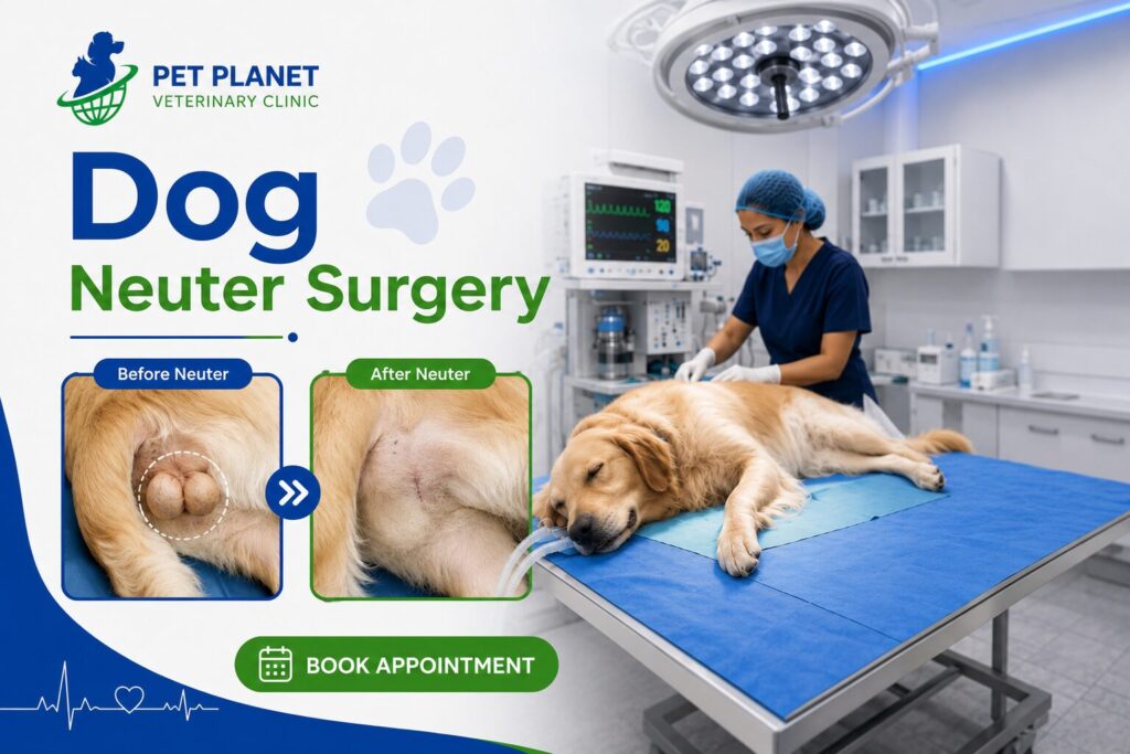Dog Neuter Surgery JVC Dubai