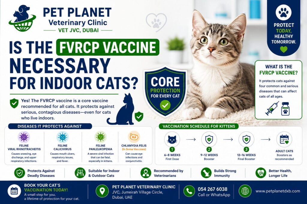 FVRCP Vaccine for Indoor Cats